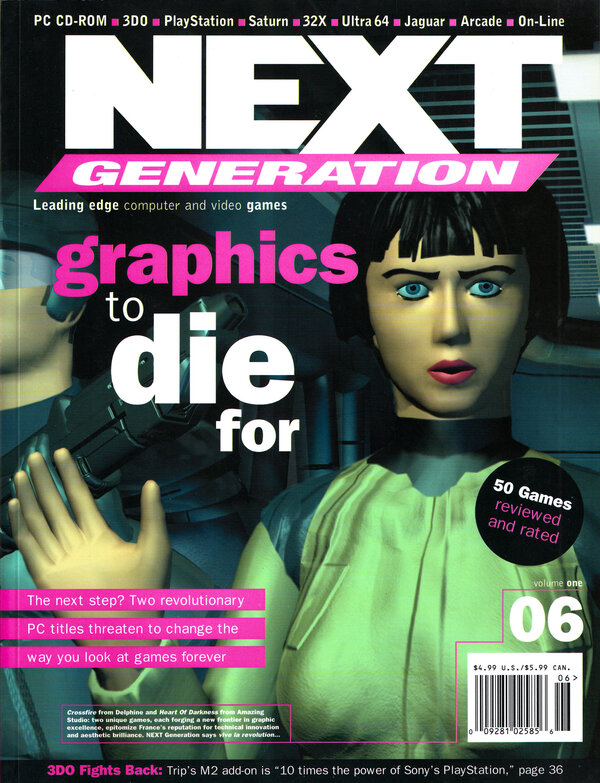 Next Generation Issue 6 (June 1995) cover